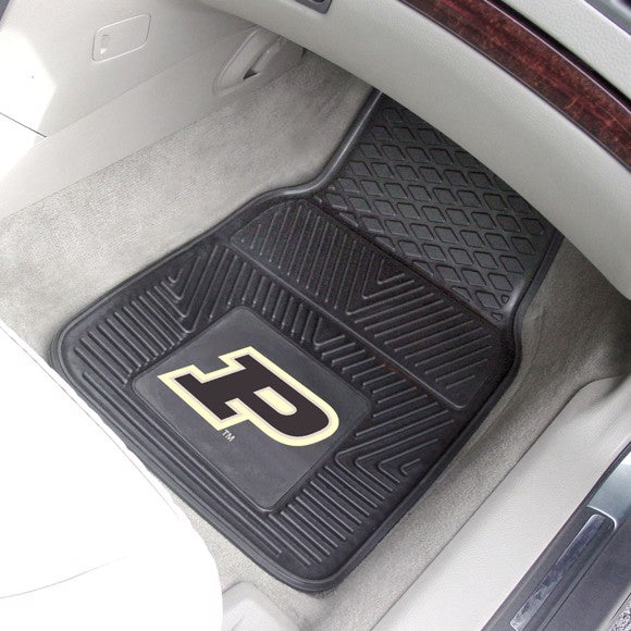 Purdue Boilermakers 2-pc Vinyl Car Mat Set by Fanmats