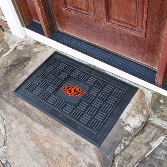 Oklahoma State Cowboys Medallion Door Mat by Fanmats