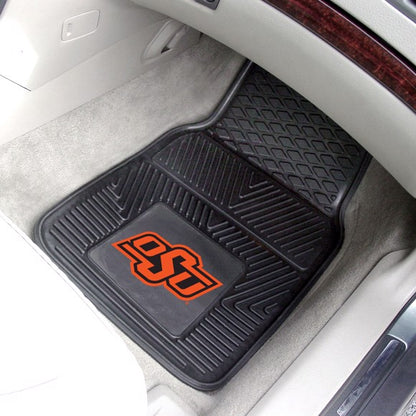 Oklahoma State Cowboys 2-pc Vinyl Car Mat Set by Fanmats