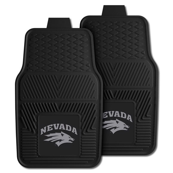 Nevada Wolfpack 2-pc Vinyl Car Mat Set by Fanmats