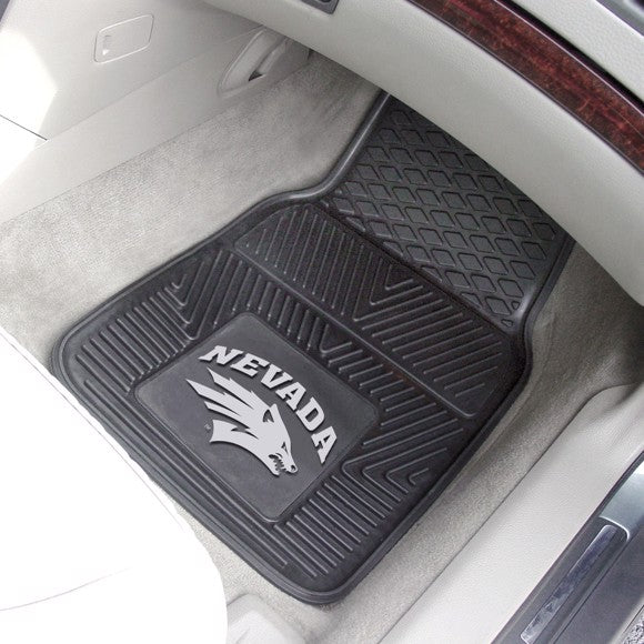 Nevada Wolfpack 2-pc Vinyl Car Mat Set by Fanmats