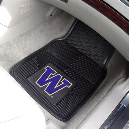 Washington Huskies 2-pc Vinyl Car Mat Set by Fanmats