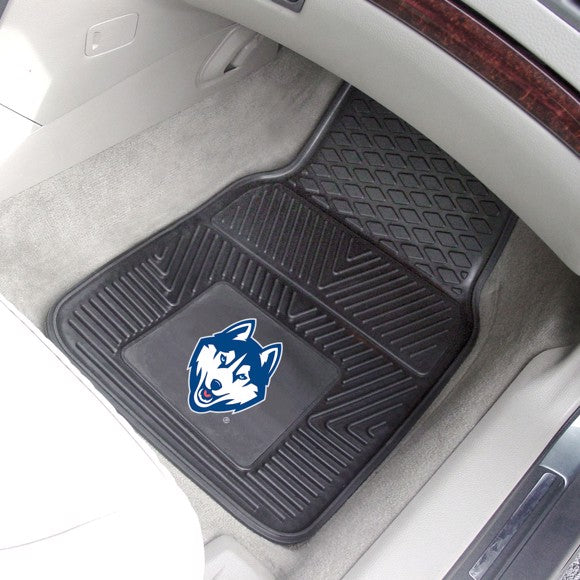 UConn Huskies 2-pc Vinyl Car Mat Set by Fanmats