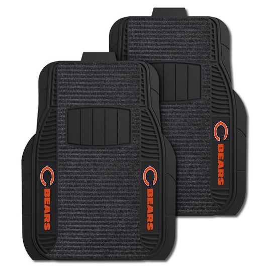 Chicago Bears 2-pc Deluxe Car Mat Set by Fanmats