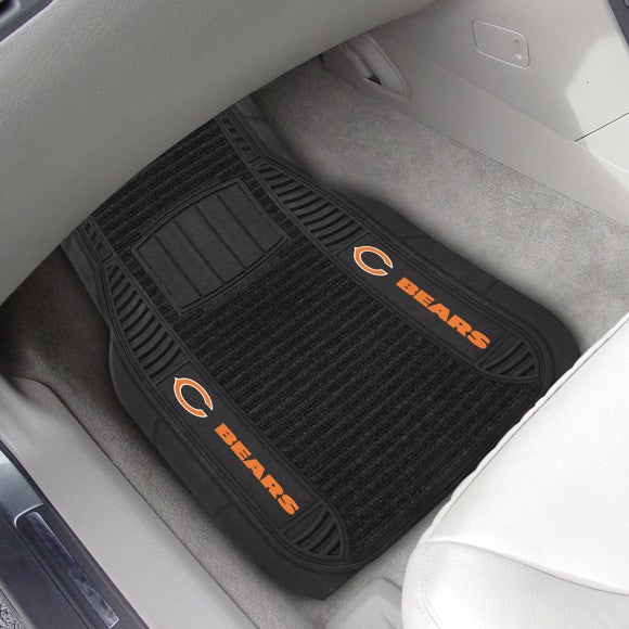 Chicago Bears 2-pc Deluxe Car Mat Set by Fanmats