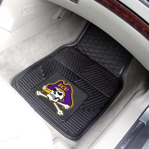 East Carolina Pirates 2-pc Vinyl Car Mat Set by Fanmats