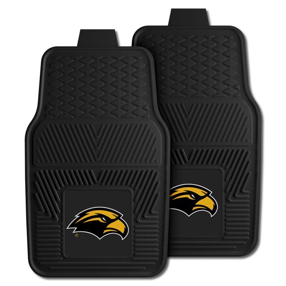 Southern Miss Golden Eagles 2-pc Vinyl Car Mat Set by Fanmats