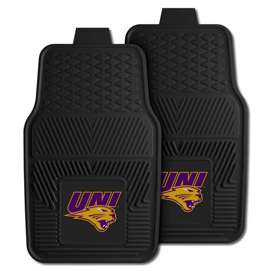 Northern Iowa Panthers 2-pc Vinyl Car Mat Set by Fanmats