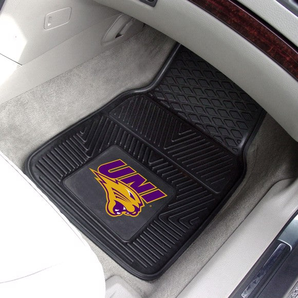 Northern Iowa Panthers 2-pc Vinyl Car Mat Set by Fanmats