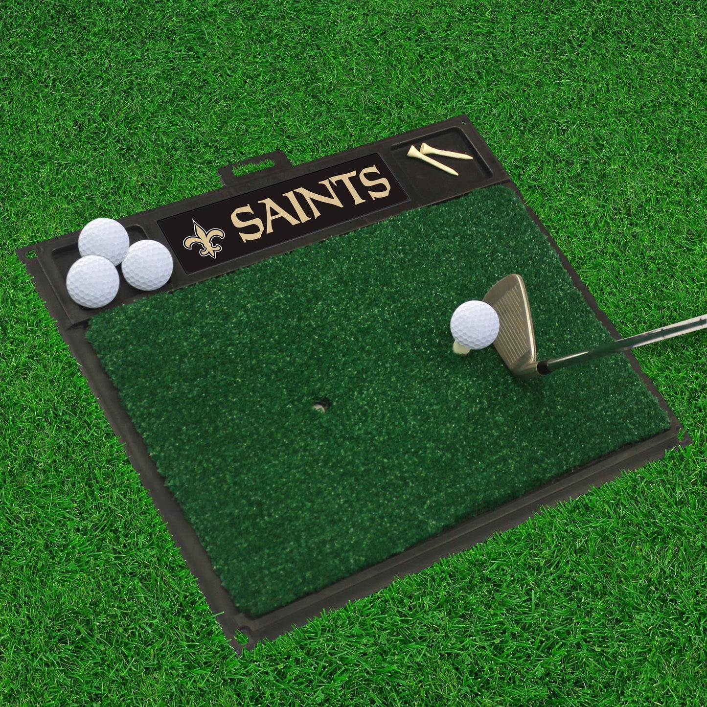 New Orleans Saints Golf Hitting Mat by Fanmats