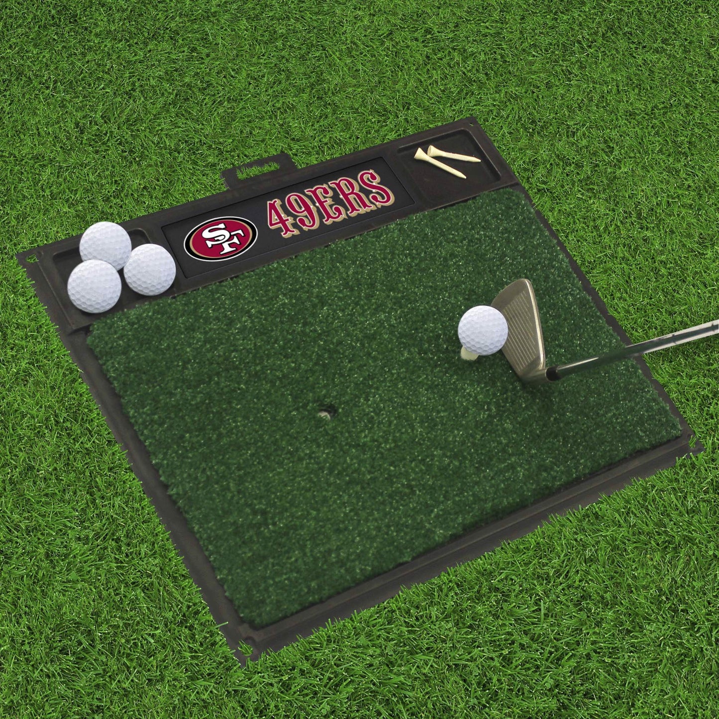 San Francisco 49ers Golf Hitting Mat by Fanmats