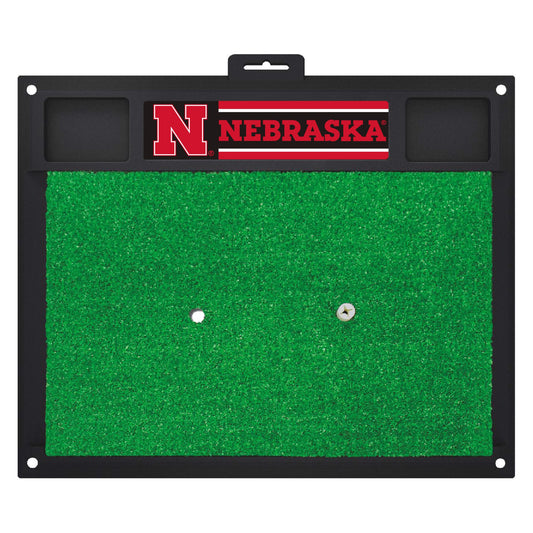 Nebraska Cornhuskers Golf Hitting Mat by Fanmats