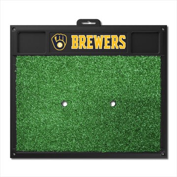 Milwaukee Brewers Golf Hitting Mat by Fanmats