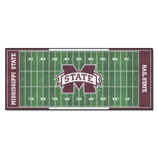 Mississippi State Bulldogs Football Field Runner / Mat by Fanmats