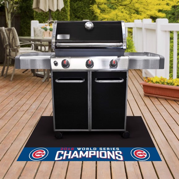 Chicago Cubs 2016 World Series Champs Grill Mat by Fanmats