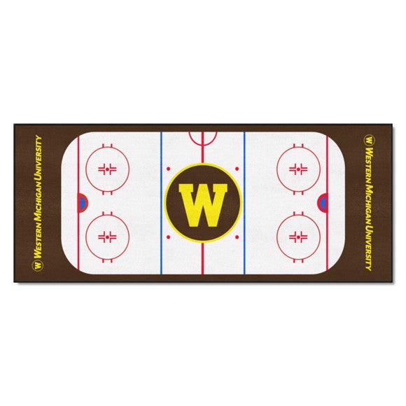 Western Michigan Broncos Rink Runner / Mat by Fanmats