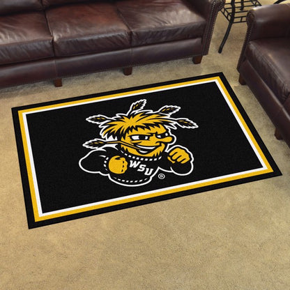 Wichita State Shockers 4x6 Plush Area Rug