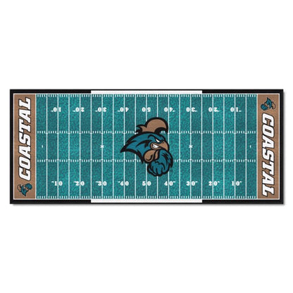 Coastal Carolina Chanticleers NCAA Field Runner - 30"x72", Vibrant team colors, Non-skid backing, 100% Nylon, Officially Licensed