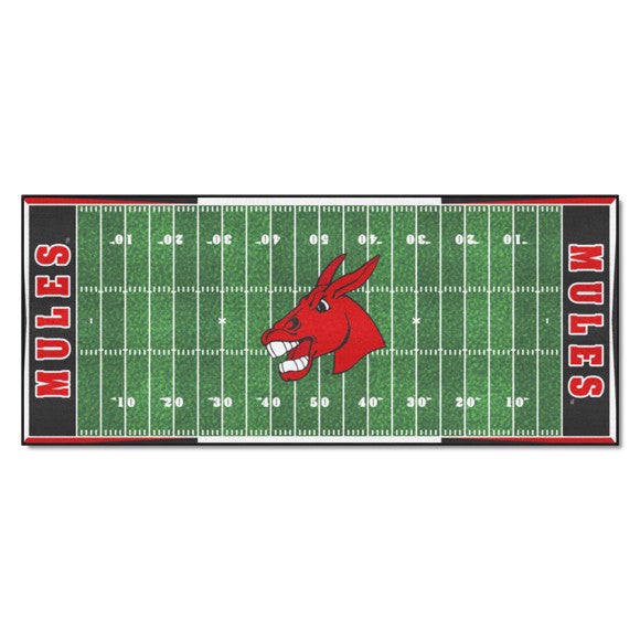 Central Missouri Mules NCAA Field Runner - 30" x 72" - Vibrant colors, non-skid backing, machine washable - Officially Licensed
