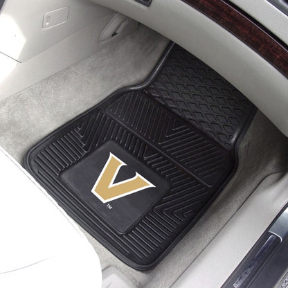 Vanderbilt Commodores 2-pc Vinyl Car Mat Set by Fanmats