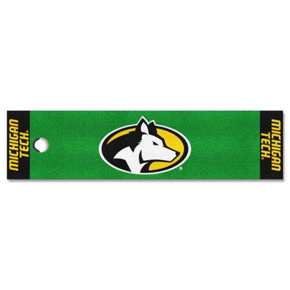 Michigan Tech Huskies Green Putting Mat by Fanmats