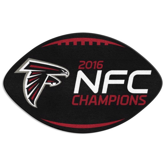 Atlanta Falcons 2016 NFC Champs Football Rug / Mat by Fanmats