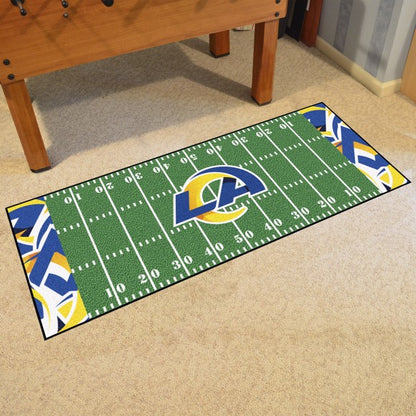 Los Angeles Rams Alternate  Football Field Runner / Mat by Fanmats