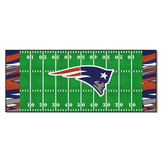 New England Patriots Alternate Football Field Runner / Mat by Fanmats