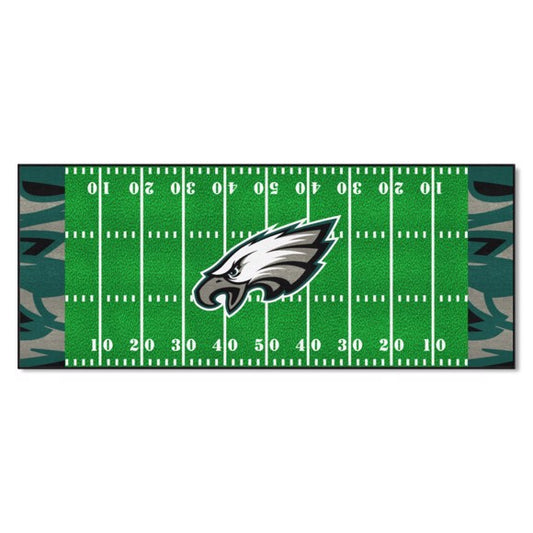 Philadelphia Eagles Alternate Football Field Runner / Mat by Fanmats