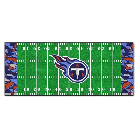 Tennessee Titans 30" x 72" Alternate Football Field Runner / Mat by Fanmats