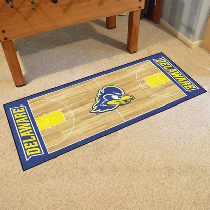 Delaware Blue Hens Basketball Runner / Mat by Fanmats