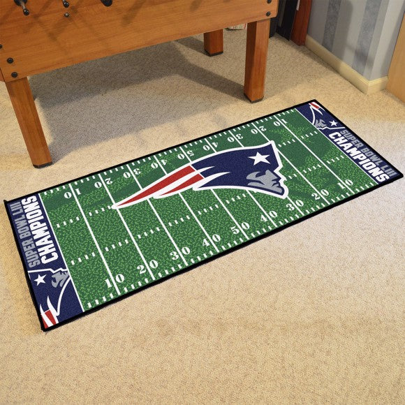 New England Patriots Super Bowl LIII Champions Football Field Runner / Mat by Fanmats