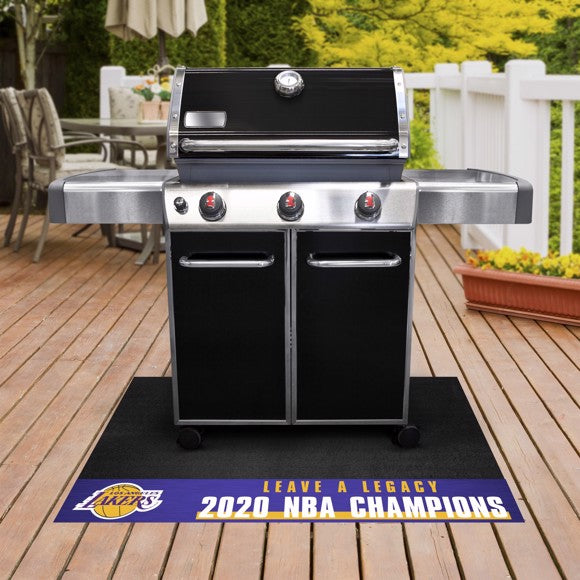 Los Angeles Lakers 2020 NBA Champs Grill Mat by Fanmats