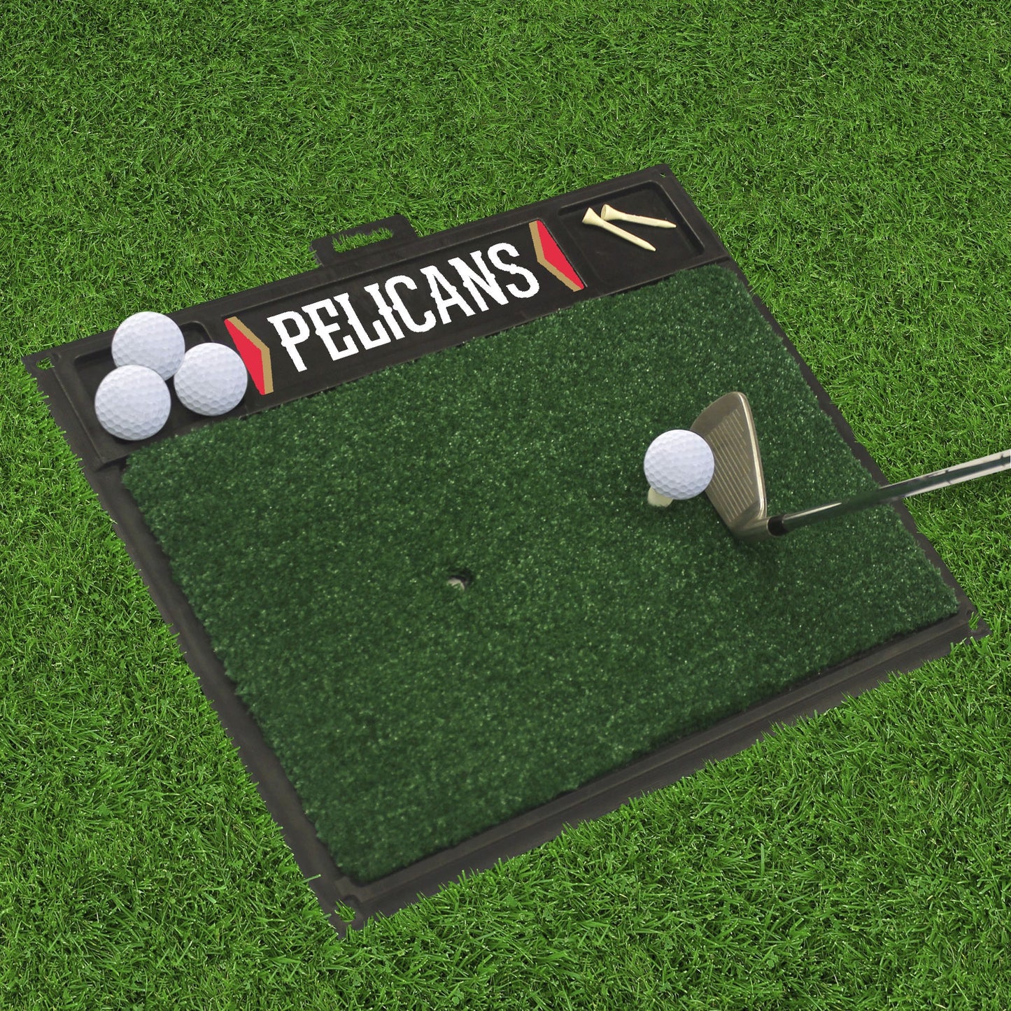 New Orleans Pelicans Golf Hitting Mat by Fanmats