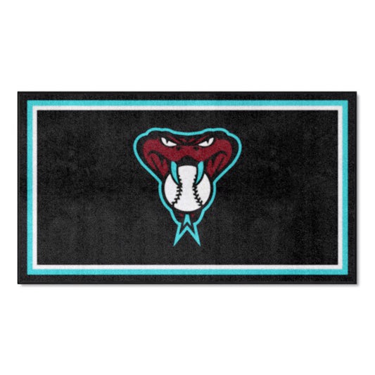 Arizona Diamondbacks Logo 3ft. x 5ft. Plush Area Rug - by Fanmats