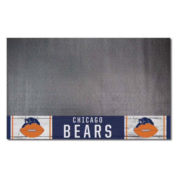 Chicago Bears 26" x 42" Grill Mat Retro Collection by Fanmats