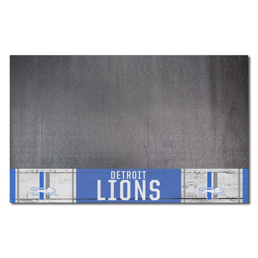 Detroit Lions Retro Grill Mat by Fanmats