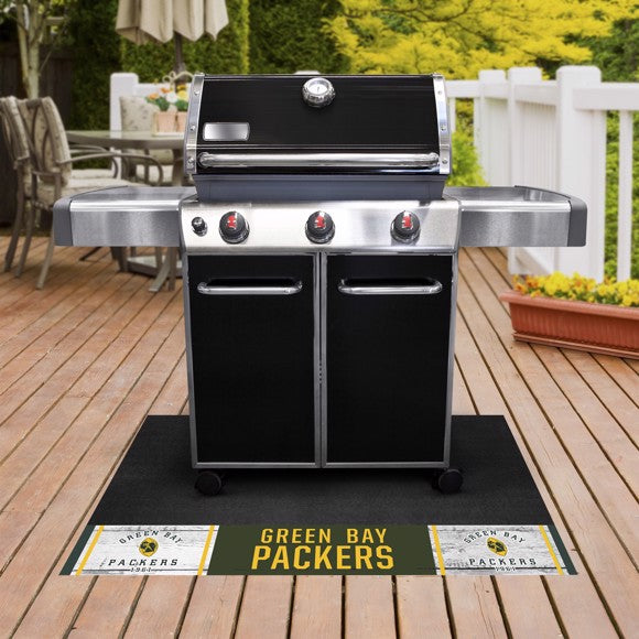 Green Bay Packers Retro Grill Mat by Fanmats