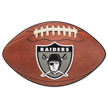 Las Vegas Raiders Retro Football Rug / Mat by Fanmats