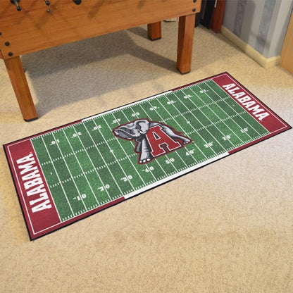 Alabama Crimson Tide Football Field Runner Mat/Rug by Fanmats