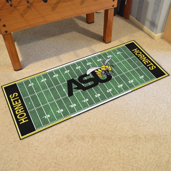 Alabama State Hornets Football Field Runner Mat / Rug by Fanmats