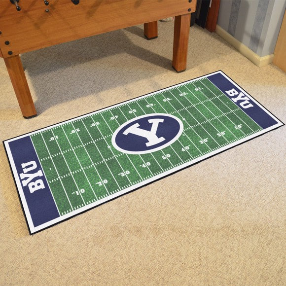 Brigham Young {BYU} Cougars Football Field Runner Mat / Rug by Fanmats