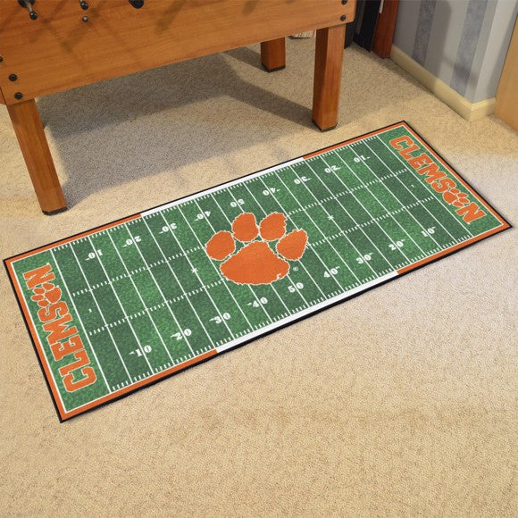 Clemson Tigers Football Field Runner Mat / Rug by Fanmats