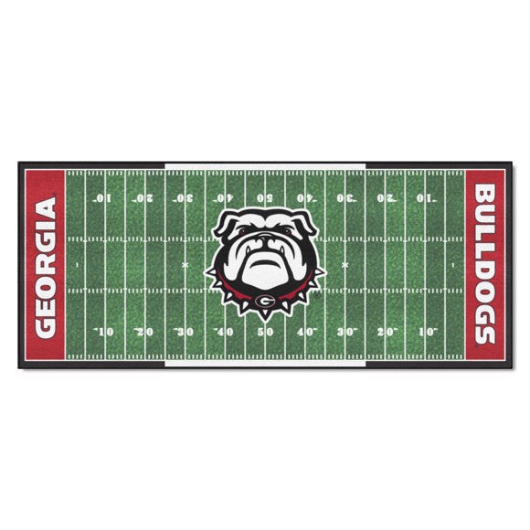 Georgia Bulldogs Football Field Runner Mat / Rug by Fanmats