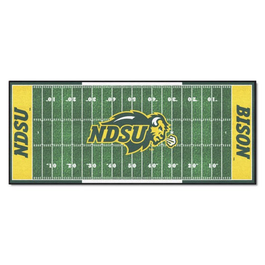 North Dakota State Bison 30" x 72" Football Field Runner / Mat by Fanmats