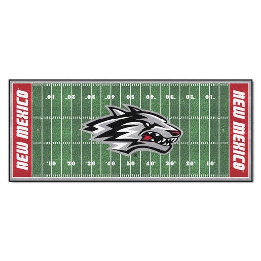 New Mexico Lobos 30" x 72" Football Field Runner / Mat by Fanmats