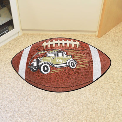 Georgia Tech Yellow Jackets {Ramblin Wreck Logo} Football Rug / Mat by Fanmats