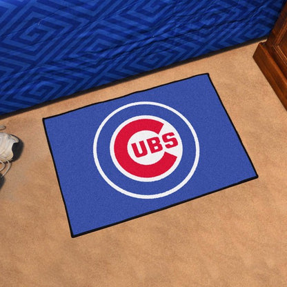 Chicago Cubs Logo Starter Rug / Mat by Fanmats