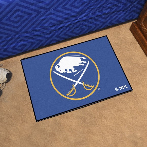 Buffalo Sabres Logo Starter Rug / Mat by Fanmats