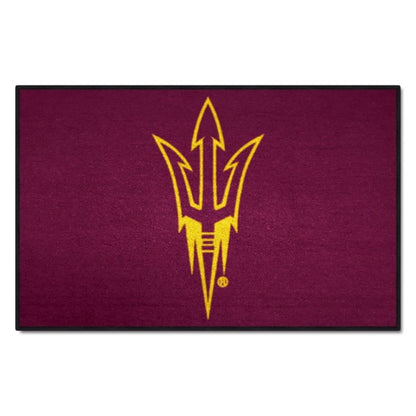 Arizona State Sun Devils Pitch Fork Logo Starter Rug / Mat by Fanmats